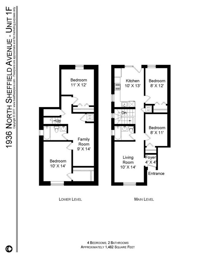 1936 N Sheffield Ave in Chicago, IL - Building Photo - Building Photo