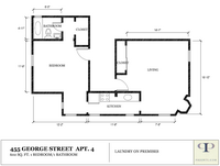 455 George Street in New Haven, CT - Foto de edificio - Floor Plan