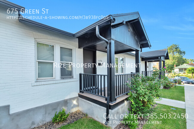675 Green St in Salt Lake City, UT - Building Photo - Building Photo