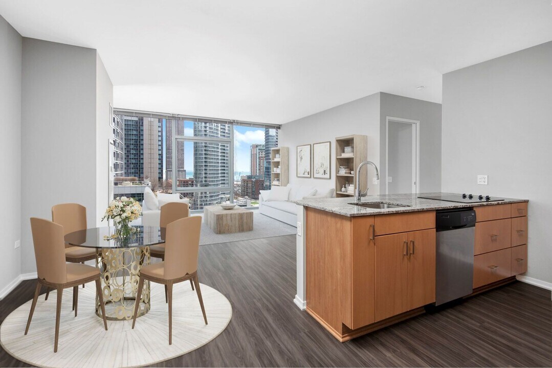 160 E Grand Ave, Unit 1303 in Chicago, IL - Building Photo