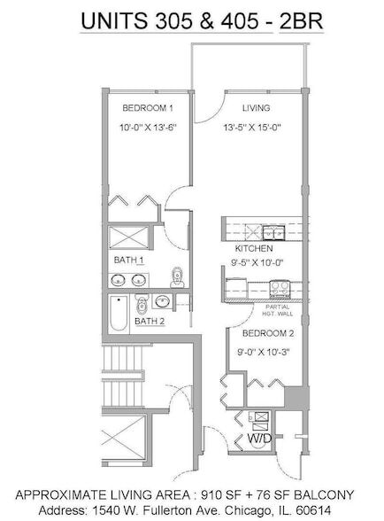 1540 W Fullerton Ave in Chicago, IL - Foto de edificio - Building Photo