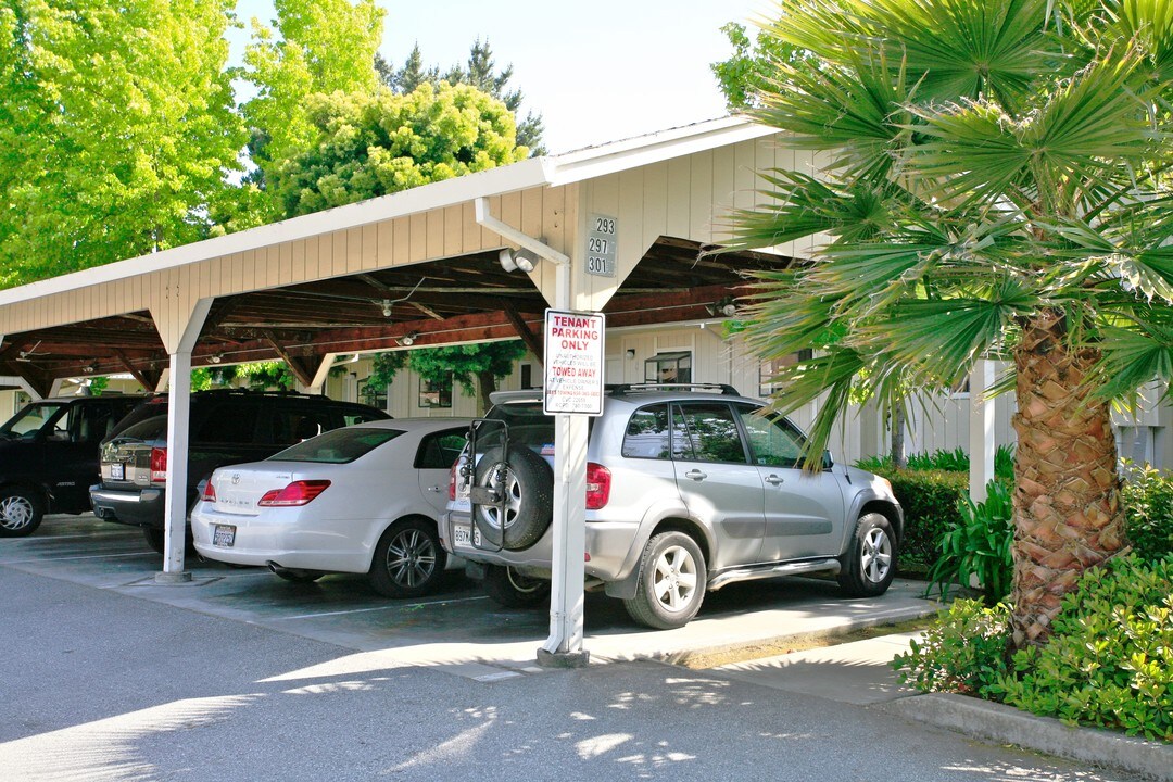 Oak Townhomes in Redwood City, CA - Building Photo