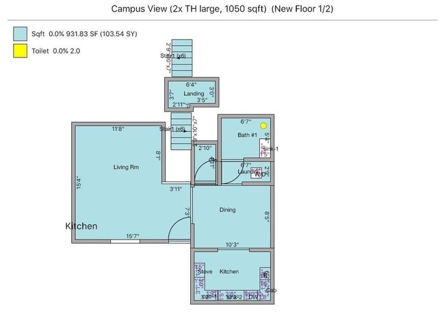 Federal Way 4-Plex in Federal Way, WA - Building Photo - Floor Plan