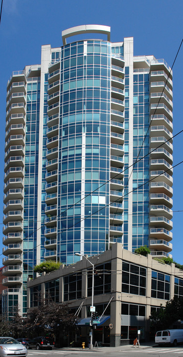 One Pacific Towers in Seattle, WA - Building Photo