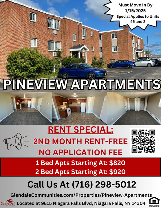 Pineview Apartments in Niagara Falls, NY - Building Photo