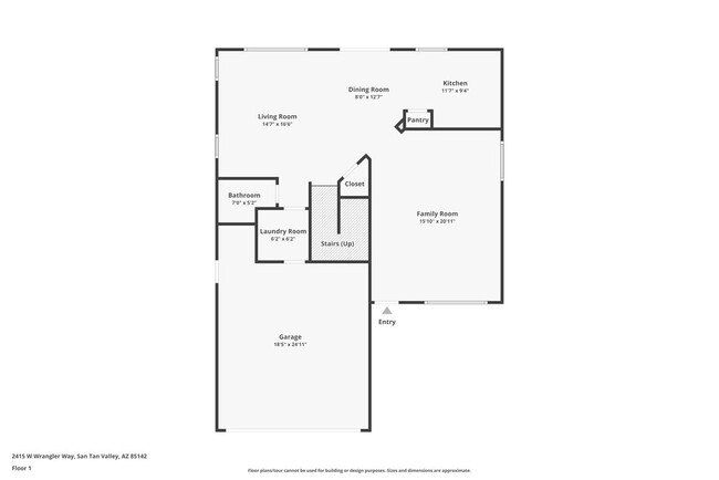 2415 W Wrangler Way in San Tan Valley, AZ - Foto de edificio - Building Photo