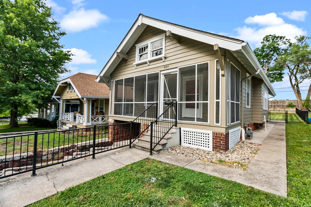 4105 Adams St in Kansas City, KS - Foto de edificio