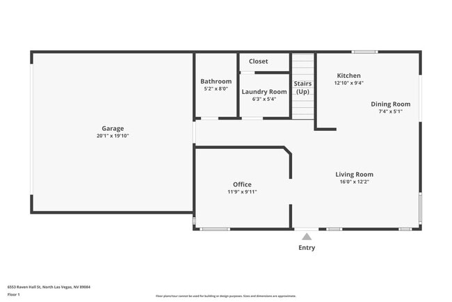6553 Raven Hall St in North Las Vegas, NV - Foto de edificio - Building Photo