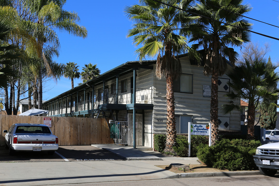 Leslie Gardens in El Cajon, CA - Building Photo