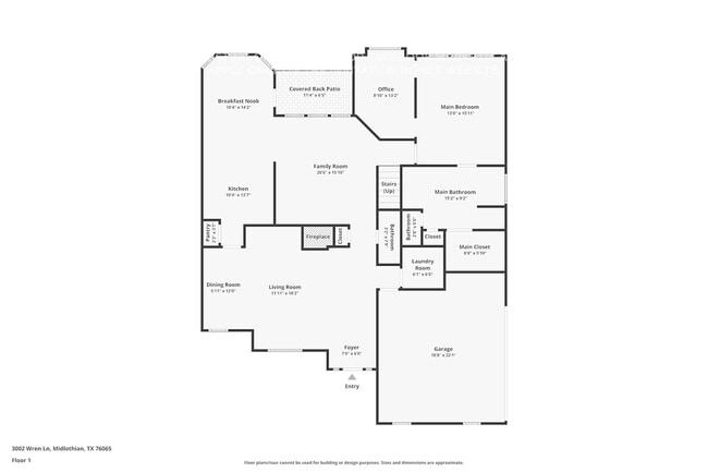 property at 3002 Wren Ln