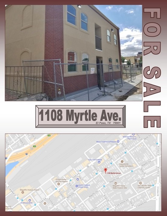 1108 Myrtle Ave in El Paso, TX - Building Photo