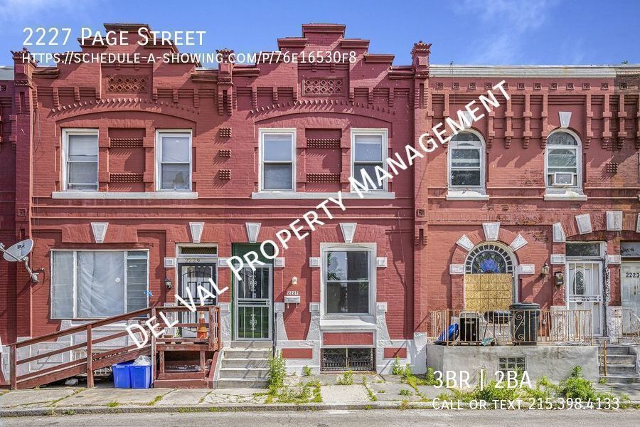 2227 Page St in Philadelphia, PA - Building Photo