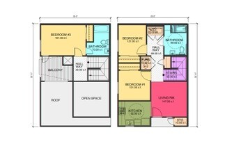 Verde Palms Apartments in El Paso, TX - Building Photo - Floor Plan