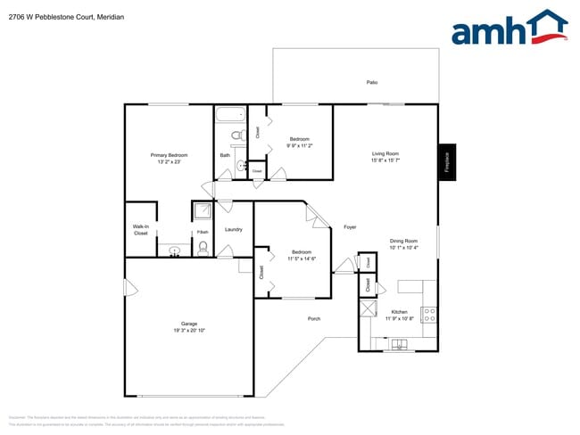 2706 W Pebblestone Ct in Meridian, ID - Foto de edificio - Building Photo