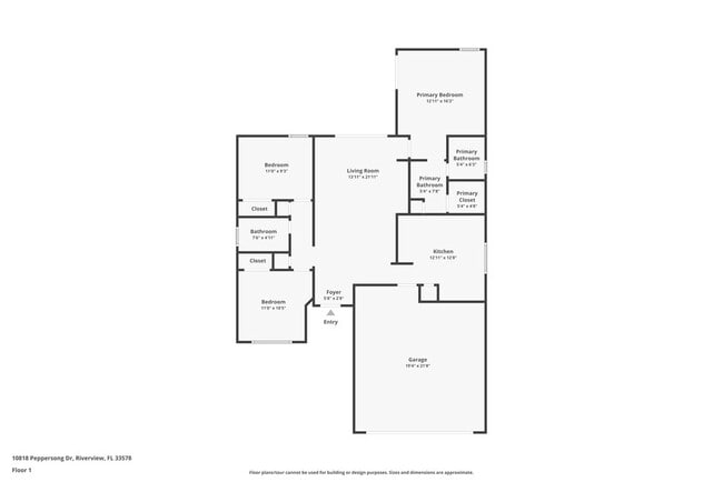 10818 Peppersong Dr in Riverview, FL - Building Photo - Building Photo