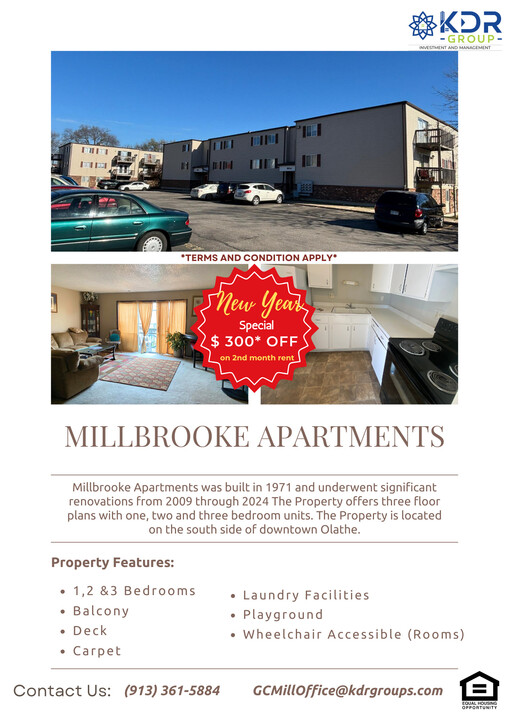 Millbrooke Apartments in Olathe, KS - Building Photo