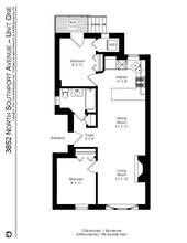3852 N Southport Ave, Unit 1 in Chicago, IL - Foto de edificio - Building Photo