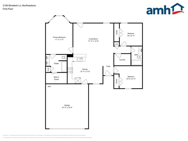 2106 Bimelech Ln in Murfreesboro, TN - Foto de edificio - Building Photo