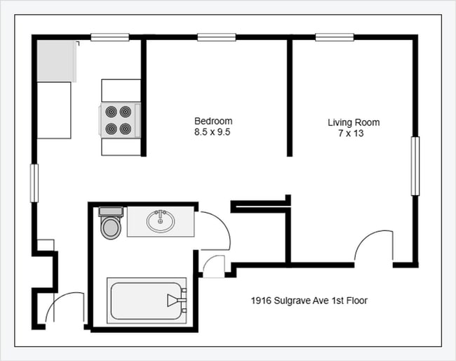 property at 1916 Sulgrave Ave