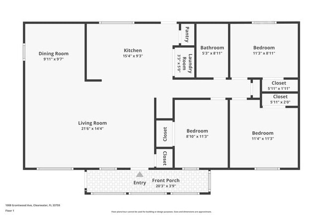 1008 Grantwood Ave in Clearwater, FL - Building Photo - Building Photo