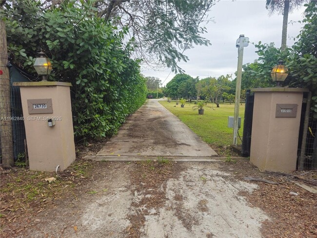 property at 26720 SW 203rd Ave