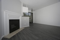 Fire Place - Studio Arnaz Apartments in Los Angeles, California
