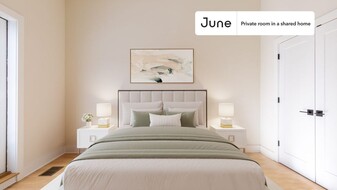 Private bedroom in 2 bed/2.5 bath Home in Washington, DC - Building Photo
