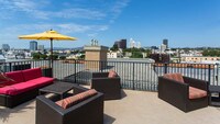 Rooftop Deck with Seating - Westside Collection Apartments in Los Angeles, California