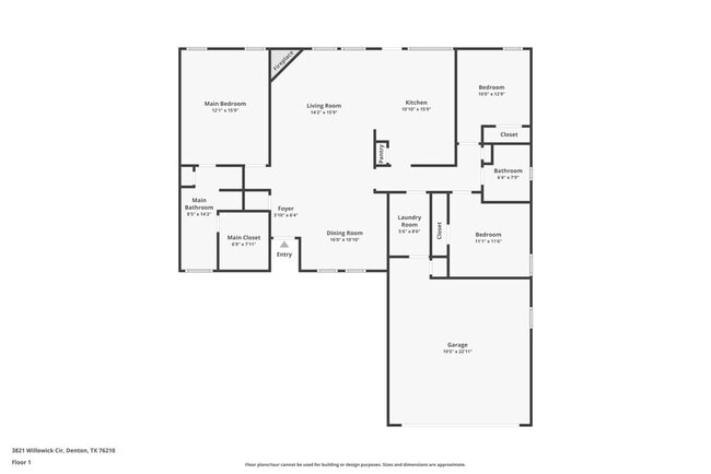 3821 Willowick Cir in Denton, TX - Building Photo - Building Photo