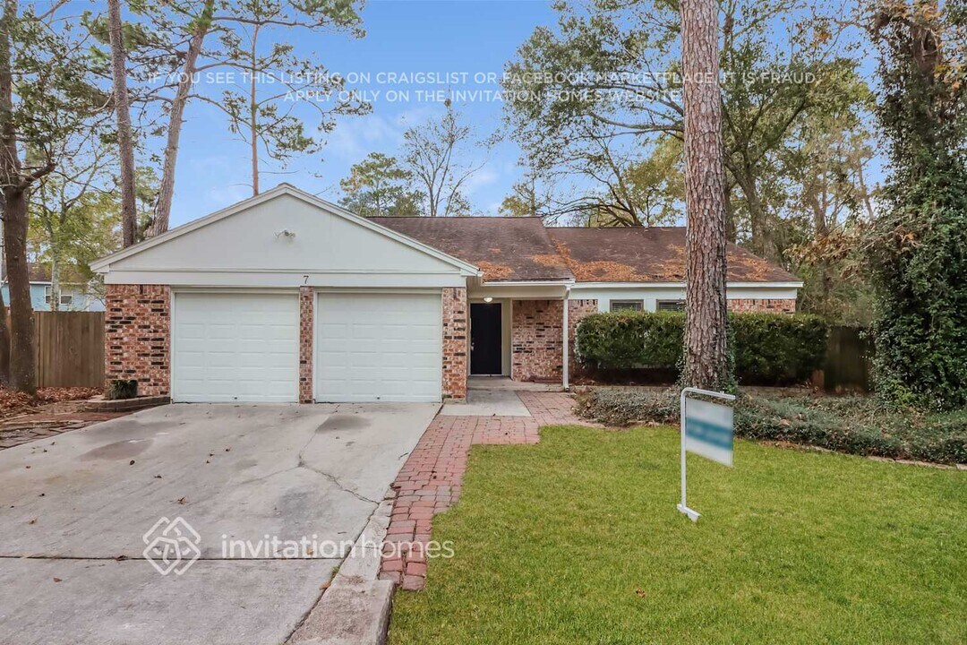 7 Black Cherry Ct in Spring, TX - Building Photo
