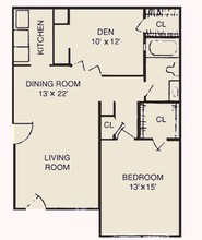 Robinson Apartments in El Paso, TX - Building Photo - Floor Plan