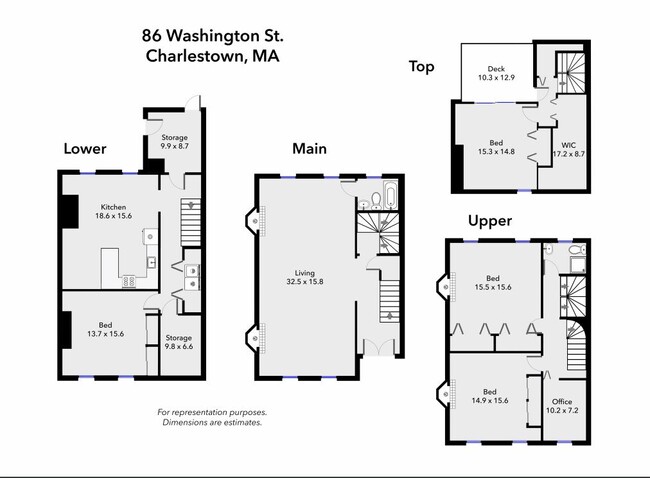 86 Washington St in Boston, MA - Building Photo - Floor Plan