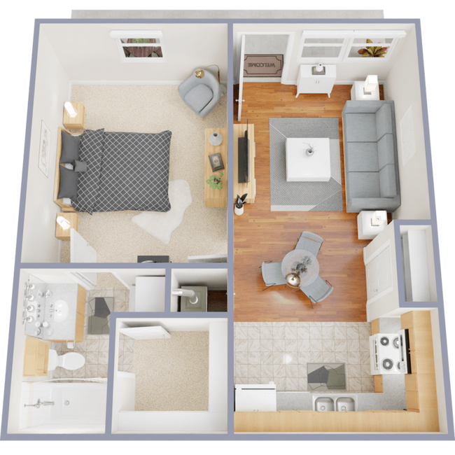 Parks at Slidell in Slidell, LA - Building Photo - Floor Plan