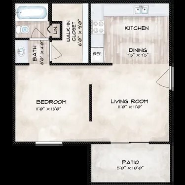 property at 8162 Richmond Ave.