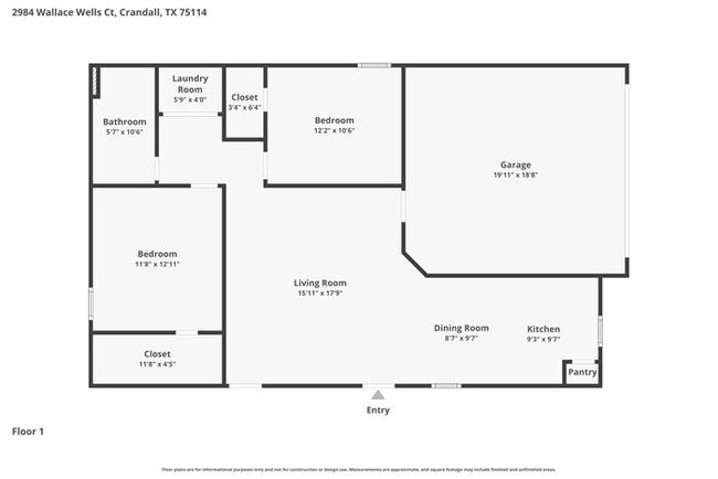 2984 Wallace Wls Ct, Unit 7 in Crandall, TX - Foto de edificio - Building Photo