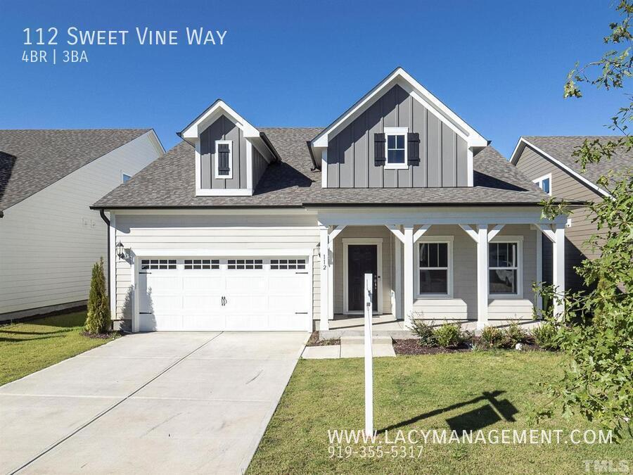 112 Sweet Vine Wy in Holly Springs, NC - Building Photo