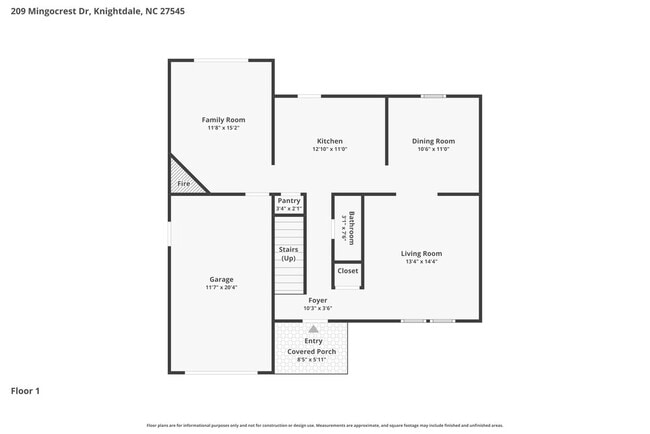 209 Mingocrest Dr, Unit USH-305 in Knightdale, NC - Building Photo - Building Photo