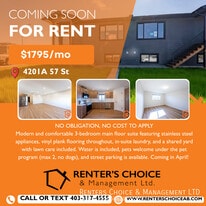 BRAND NEW 3 Bedroom Main Floor in Taber, AB - Building Photo