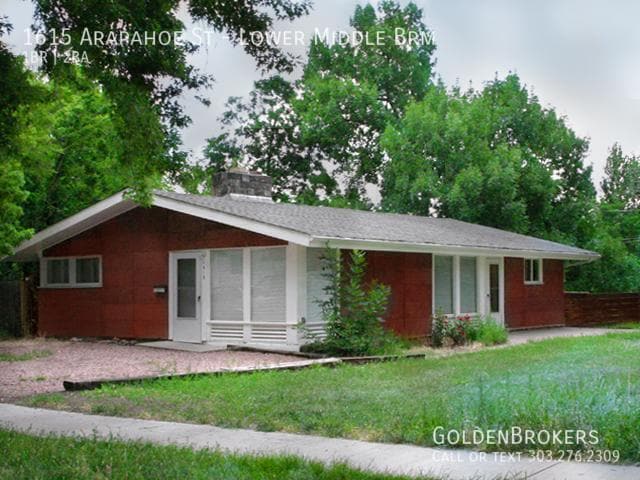 property at 1615 Arapahoe St