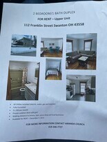 112 Franklin Ave, Unit 2 in Swanton, OH - Building Photo