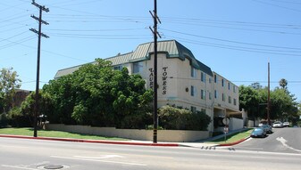 Laurel Towers in Studio City, CA - Building Photo