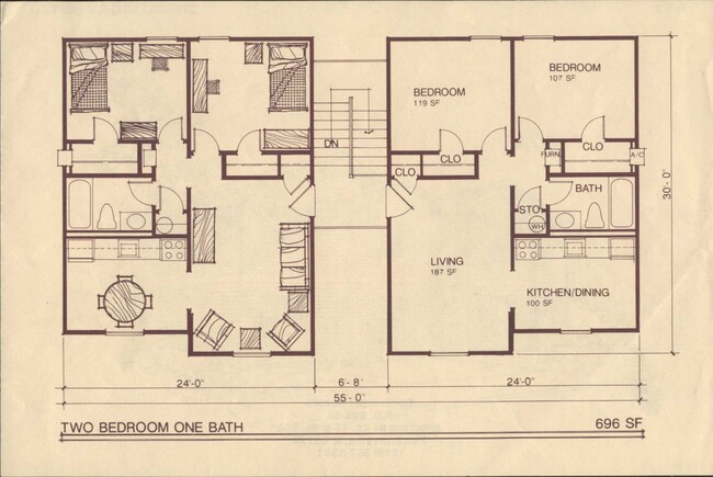 Campus Square in Carbondale, IL - Building Photo - Floor Plan