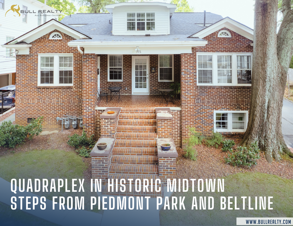 Steps from Piedmont Park and Beltline in Atlanta, GA - Building Photo