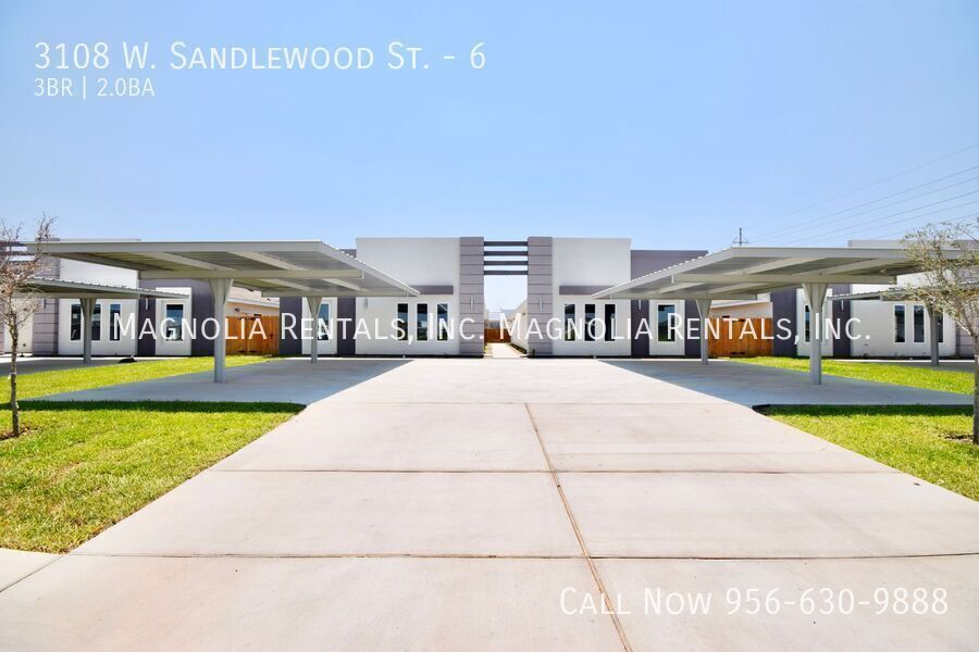 3108 W Sandlewood St, Unit 6 in Edinburg, TX - Foto de edificio