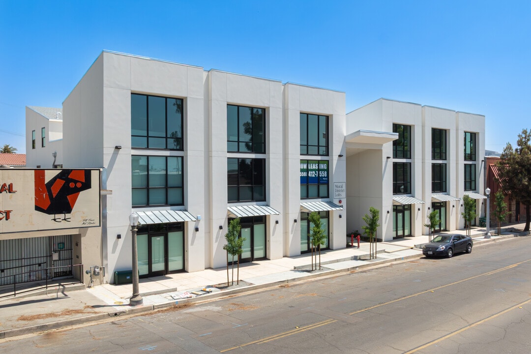 The Mural District Lofts in Fresno, CA - Building Photo