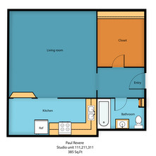 Paul Revere in Seattle, WA - Building Photo - Floor Plan