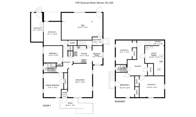 1187 Syracuse St in Denver, CO - Building Photo - Building Photo