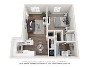 Parkway Apartments in Fremont, CA - Foto de edificio - Floor Plan
