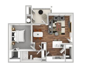 Cypress Creek at Stoney Ridge in Del Valle, TX - Foto de edificio - Floor Plan