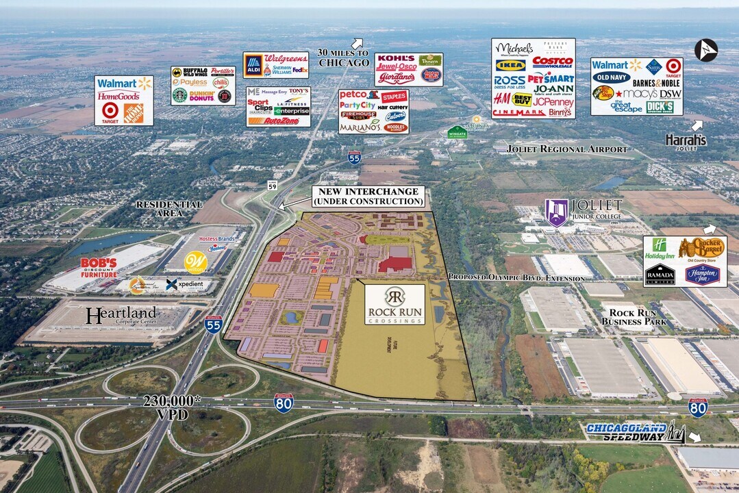 The View at Rock Run in Joliet, IL - Foto de edificio